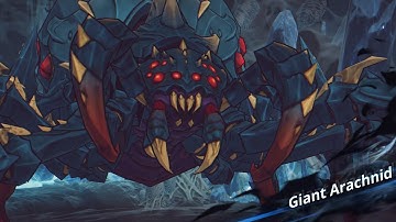 Jinwoo Vs Giant Arachnid | Solo Leveling ARISE