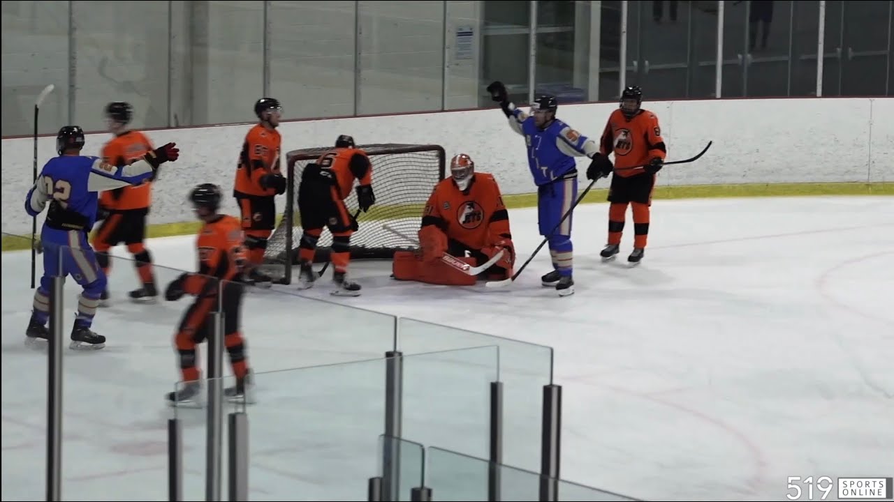 Хоккейная лига NPHL - Strathroy Jets против Orangeville Blitz