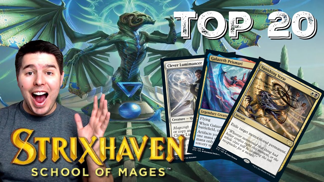 Strixhaven Top 20 Cards for MTG Arena Standard & Historic - YouTube