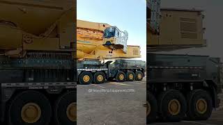 XCMG XCA3000 Crane | World Biggest Mobile Crane |heavy lifting #shorts #viral