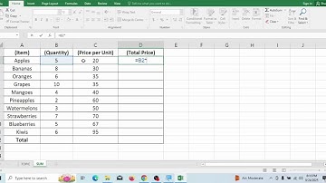 LEARN SUM FORMULA IN EXCEL