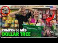 PRIMEIRAS COMPRAS DO MÊS NO DOLLAR TREE | TUDO POR U$ 1.25 NOS EUA