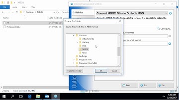Convert Email Files from MBOX to MSG Format for Outlook