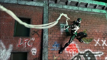 I Made A Building For My Marvel Legends! | 1/12th Scale Diorama #009 | By KG Customs