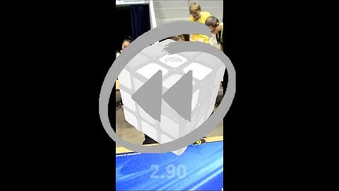 Oscar Roth Andersen SloMo Former Pyraminx World Record Average (3.25) Solve 4