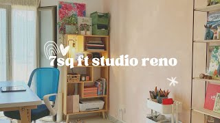 TINY studio makeover! ~ completely redecorating