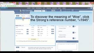 Study the Bible 001: Word Studies with Blue Letter Bible