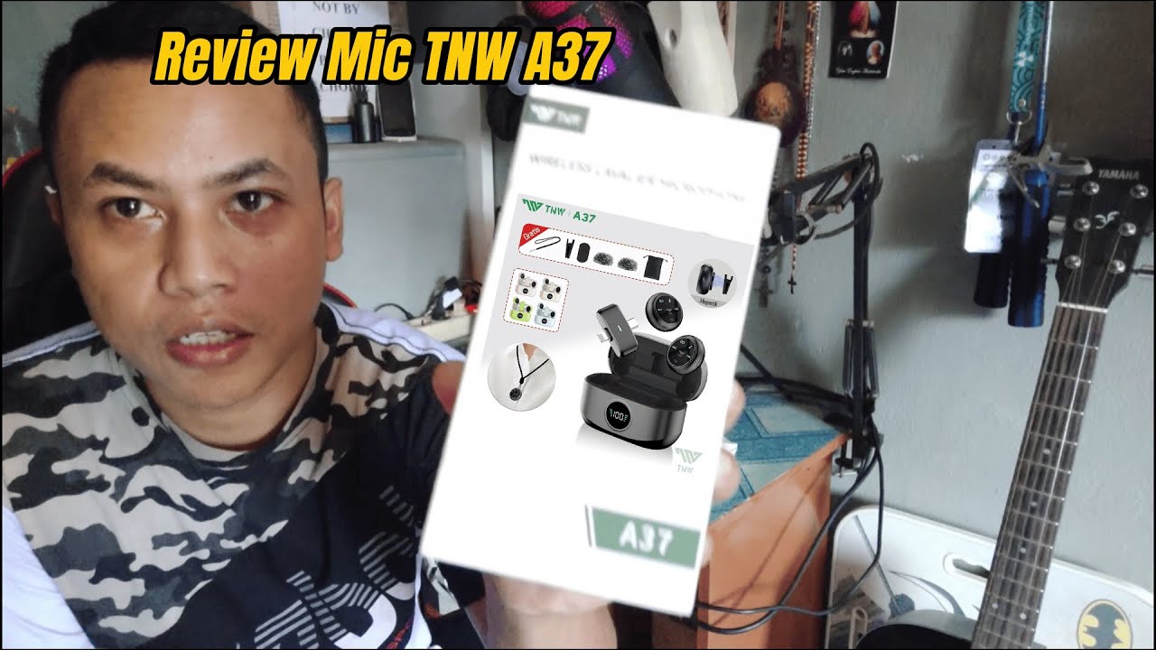 Review Mic clip On Wirelles TNW A37 by Ata Kolang
