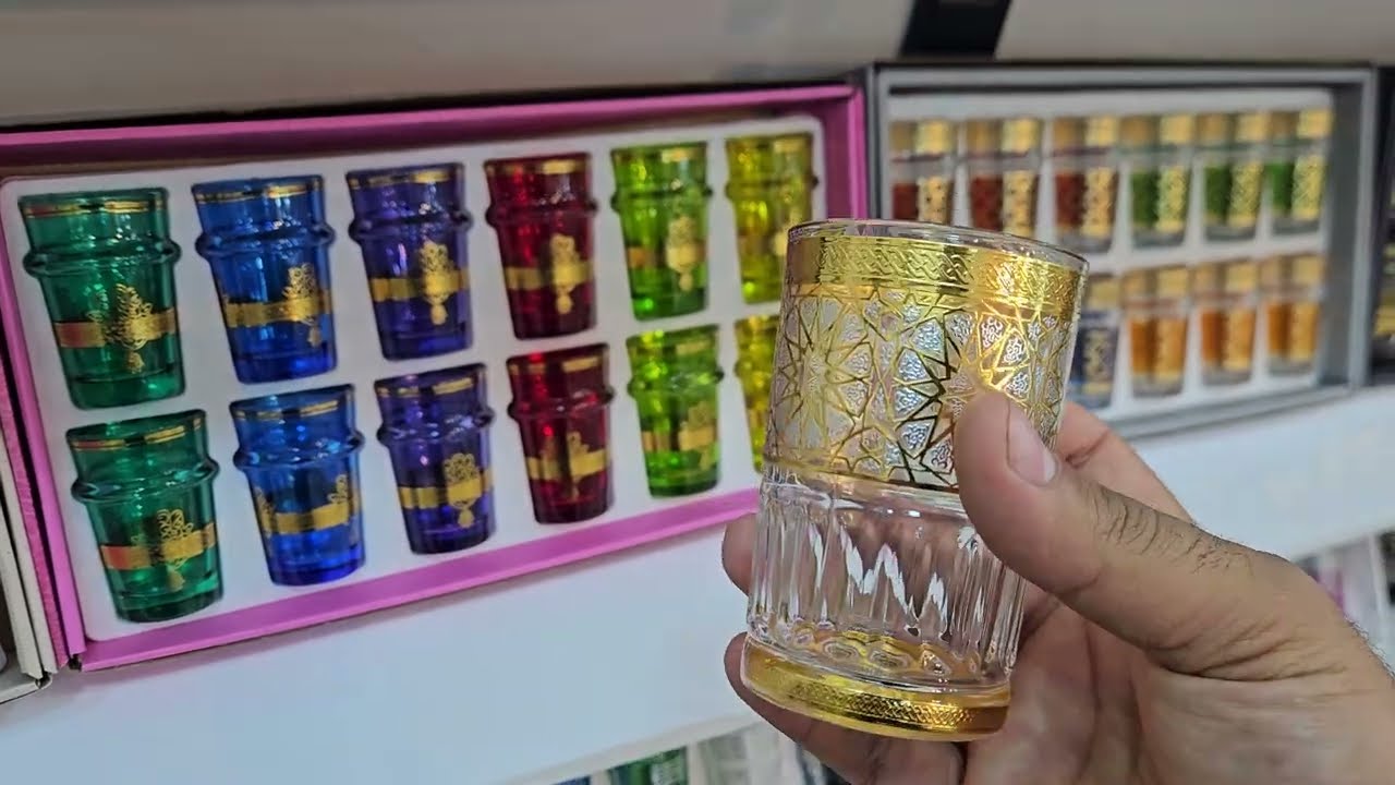 دخول مديلات جدد كؤوس الشاي -  😍 #الاواني_المنزلية