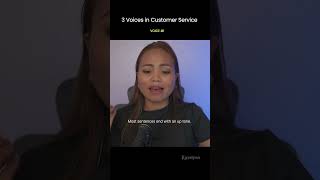 Use this voice with friendly customers Customer Service Tips