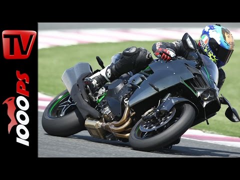 Test Kawasaki Ninja H2 - Rennstrecke 300km/h | Action, Sound, Fazit Test Kawasaki Ninja H2 - Rennstrecke 300km/h | Action, Sound, Fazit