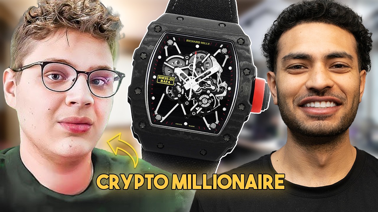 CRYPTO MILLIONAIRE CASHES OUT ON A RICHARD MILLE