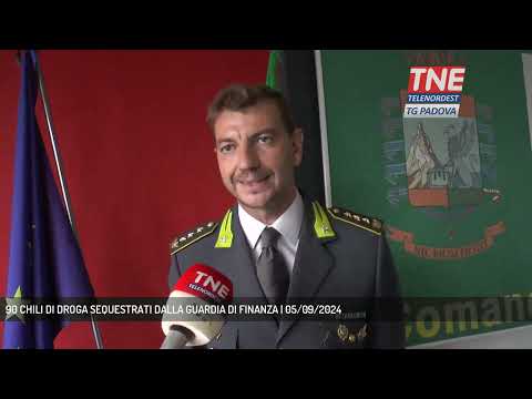 90 CHILI DI DROGA SEQUESTRATI DALLA GUARDIA DI FINANZA | 05/09/2024