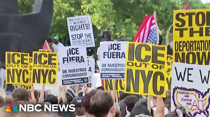 Anti-ICE protests spread beyond Los Angeles