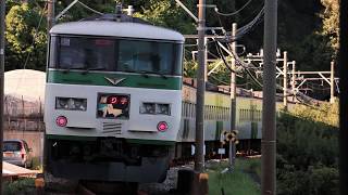 185系 251系 651系 Ｅ259系 8月4日午後の撮影記録 伊豆急行線