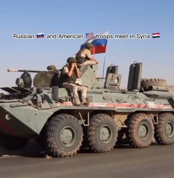 Russian and American troops meet in Syria