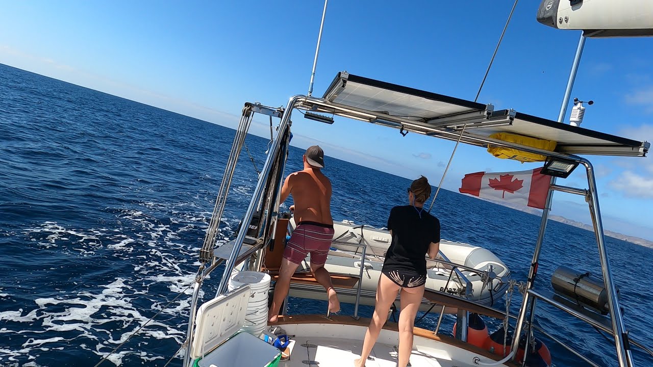 Ep. 17.  Fishing in our underwear + fixing things, it’s the sailing life!