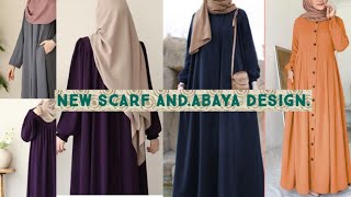 New abaya and scarf cantrass..colour combination s.