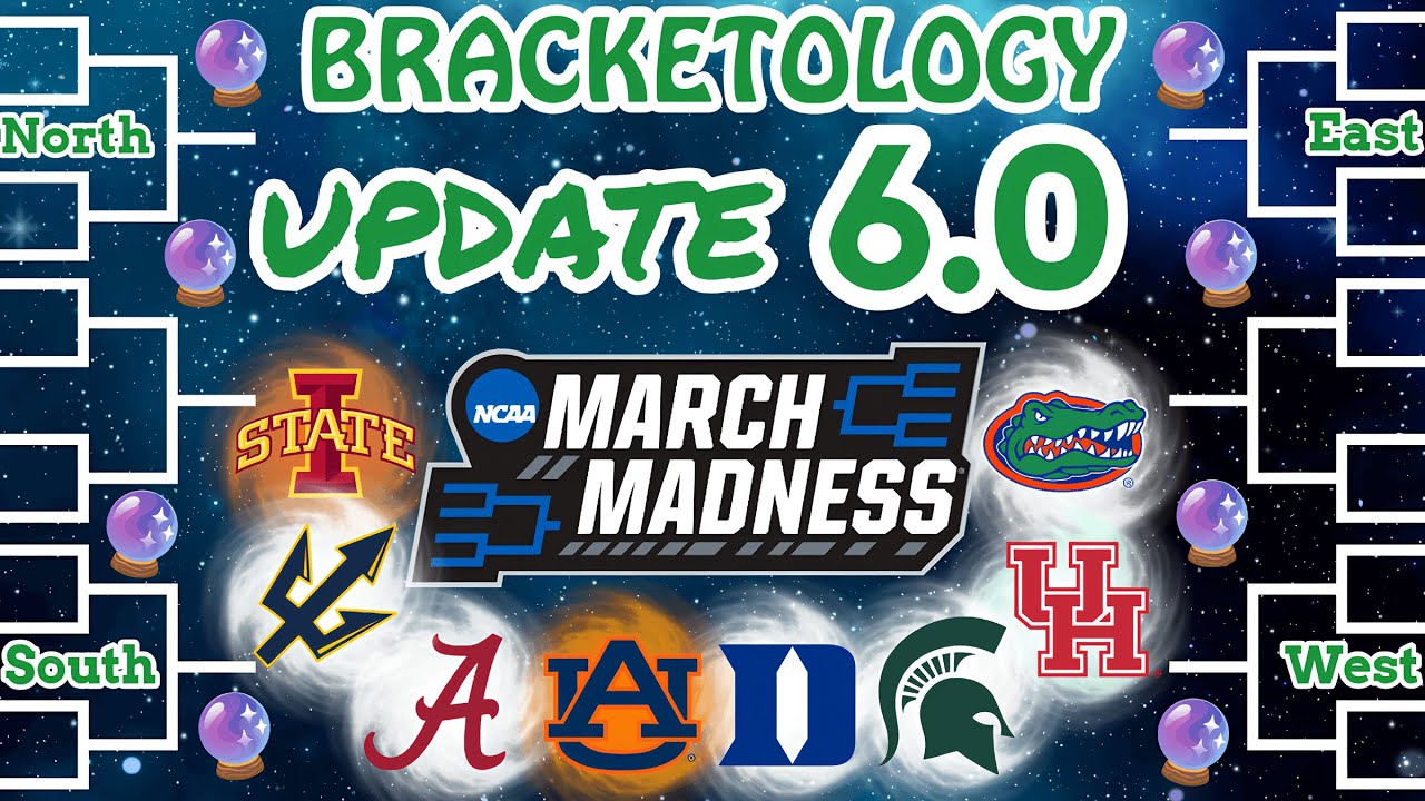 College Basketball March Madness 2025 Bracketology 6.0