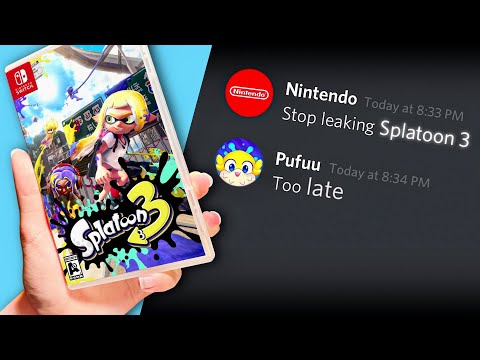 How I LEAKED the new Splatoon 3 trailer before Nintendo