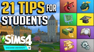 Tips for Students \& Attending School: The Sims 4 Discover University Gameplay Guide