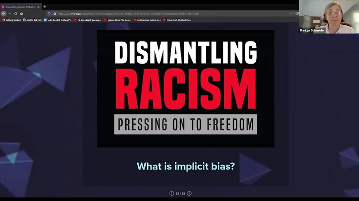 Implicit Bias | Dismantling Racism - Session Two w...