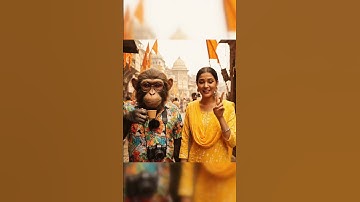 Ai Monkey vlog kaise banaye | Google Gemini Pro And Veo 3 #minivlog #funny #monkeyvlog