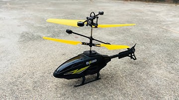 Remote Control Helicopter With Gravity Sensor unboxing and testing