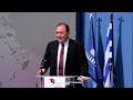 Ομιλία Ανδρέα Φίλια στα εγκαίνια του ψηφιακού μουσείου στα Καλάβρυτα