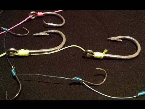 How To Tie 2, 3, 4... Hooks On One Fishing Line | Top Fishing Knot For Any Fishing  Hook - Youtube