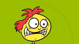 cool draw easy things drawing fun cartoon drawings idea faces