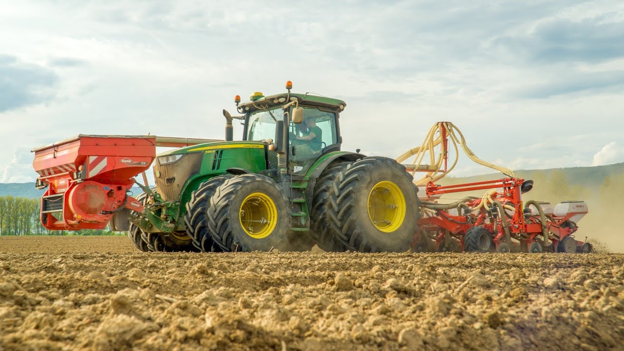 BIG🔥John Deere 7250R & Kuhn TF 1512+ Kuhn Maxima 2🌽