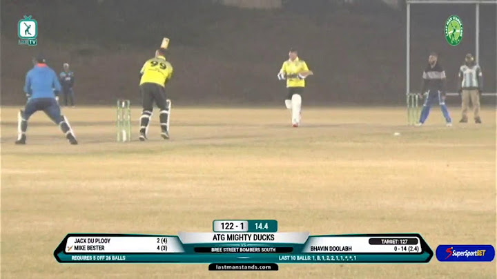 Bree Street Bombers South vs ATG Mighty Ducks | Johannesburg | South Africa