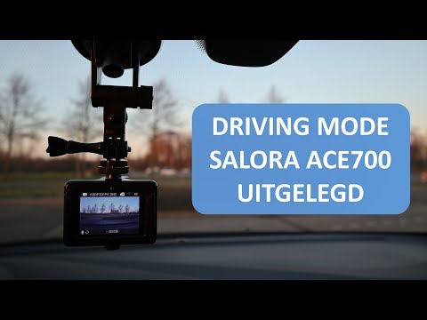 Uitlegvideo: Salora ACE700 als dashcam gebruiken