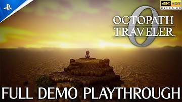 OCTOPATH TRAVELER 0 PS5 Pro – Part 1: Prologue - Full Demo Playthrough (4K 60FPS HDR)