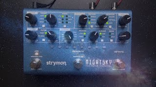 First flight through the Strymon NightSky
