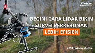 OSI on Site | LiDAR Emesent Hovermap untuk Efisiensi dan Akurasi Survei Perkebunan