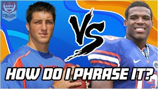 The reasons Tim Tebow started over Cam Newton at Florida  | The Matt Barrie Show