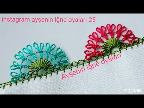 149.model Yeni cıtı pıtı çok güzel iğne oyası modeli anlatımlı yapılışı 📣