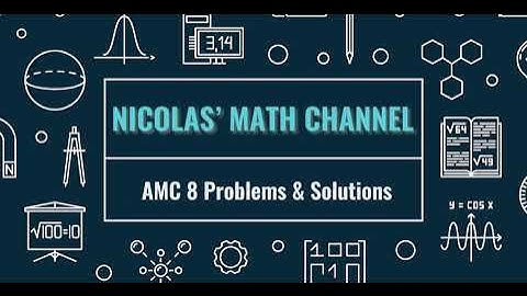 AMC8 2018 Problem 21 Solution