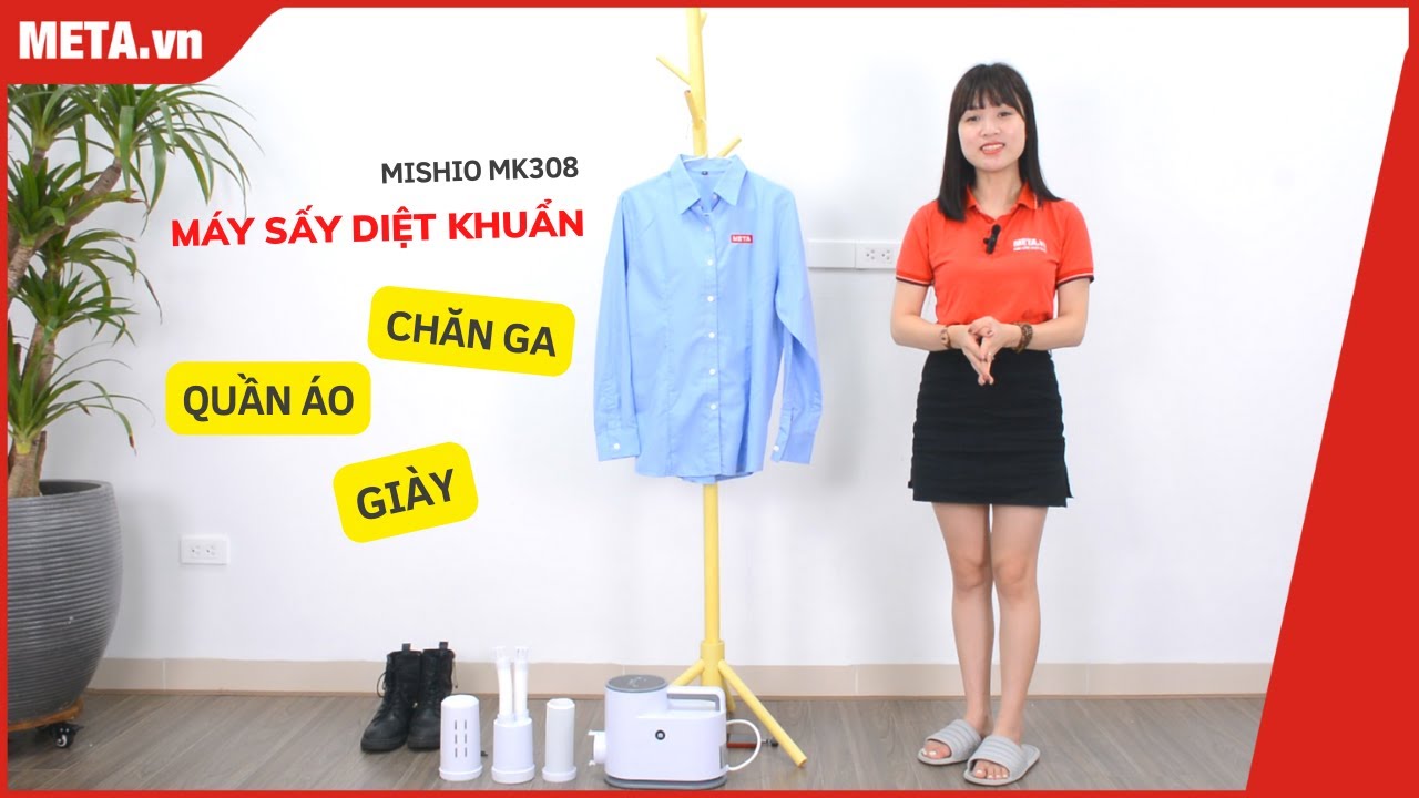 Trên tay máy sấy Mishio MK308: Sấy giày, quần áo, chăn màn, diệt khuẩn tia UV | META.vn
