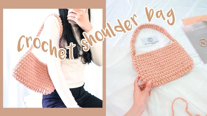 Y2K Crochet Mini Shoulder Bag Tutorial🦋✨(Beginner Friendly