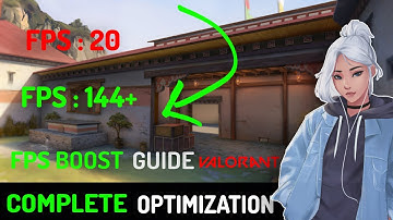 How to BOOST FPS in Valorant (Full Optimization Guide) - Get More FPS *2022*