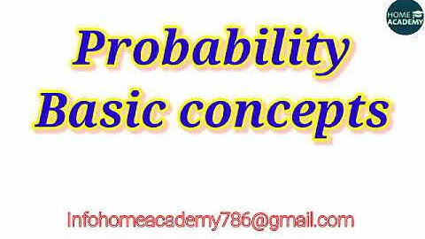 Probability basic concepts #probability #homeacademy #jkssb