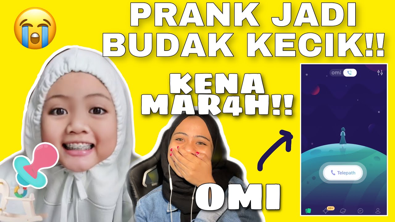 PRANK JADI BUDAK KECIK! ADA ORANG TUA MENGGAT4L 😭 GELI!!