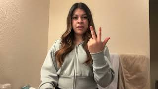 ASL Unit 3 expressive video