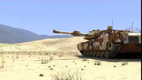 M1A1 Abrams Tank CG