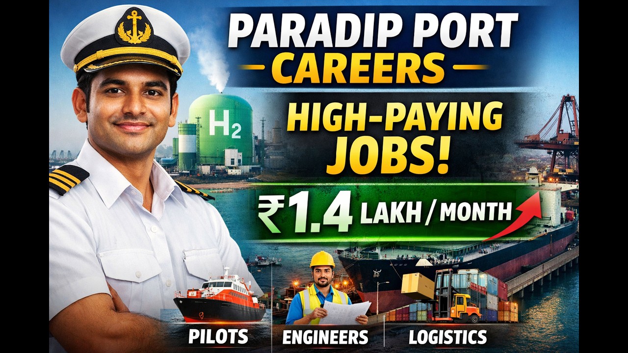 Inside Paradip Port’s Job Revolution | New Careers in Shipping & Logistics