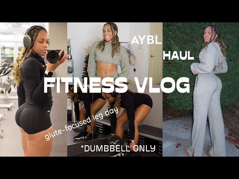 FITNESS VLOG, AYBL HAUL (New Rest Day Collection)