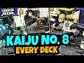 Every Deck for Kaiju No. 8 - Union Arena